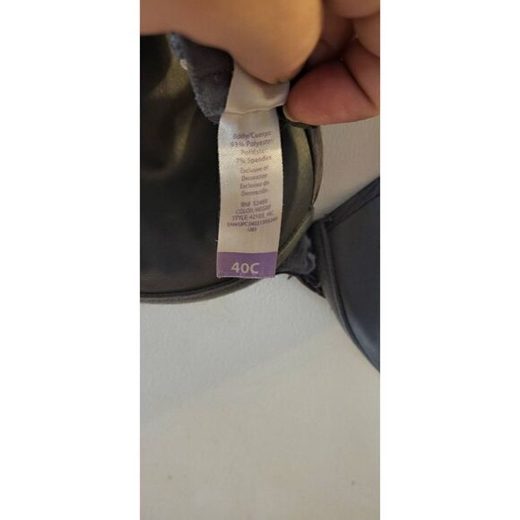 Secret Treasures dark grey bra - Picture 5 of 7